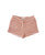 Long Live the Queen Shorts Pink Stripe Terry