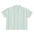 Piupiuchick Hawaiian Shirt White Large Green Stripes