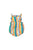 Tinycottons Multicolor Stripes Body Multicolor