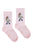 Tiny Cottons Flamingo Medium Socks Light Pink