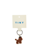 Tiny Cottons Poodle Keychain Brown