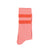 Piupiuchick Socks Pink with Orange Stripes