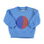 Piupiuchick Baby Sweatshirt Blue With Multicolor Circle Print