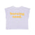 Piupiuchick T-Shirt Lavender with Burning Sand Print