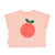 Piupiuchick T-Shirt Light Pink with Stay Fresh Print