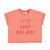 Piupiuchick T-Shirt Terracotta with Hot Hot Print