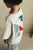 Jenest Mase Oversized Logo Shirt Pebble Ecru