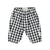 Piupiuchick Baby Unisex Trousers Black & White Checkered