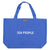 Piupiuchick XL Bag Blue With Sea People Print