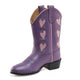 Bootstock Hearts Purple Cowboyboots